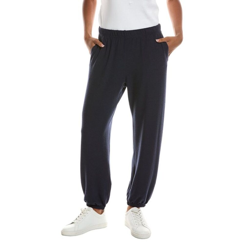 Velvet By Graham & Spencer Womens Lexie Kashmir Knit Pant, Navy